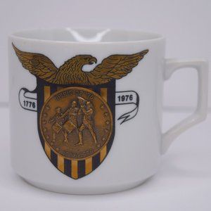 Bicentennial Coin Mug Coffee Cup w/ Medallion